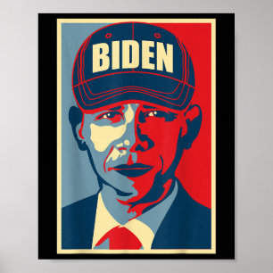 Póster Barack Obama Joe Biden Gorra Elecciones 2020 Estad