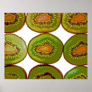 Póster Barajas de Kiwi