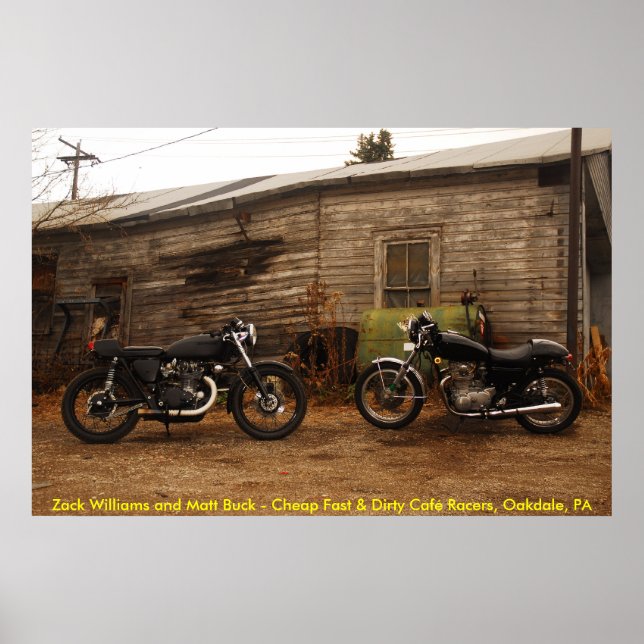 Póster Barato rápido y sucio (Frente)