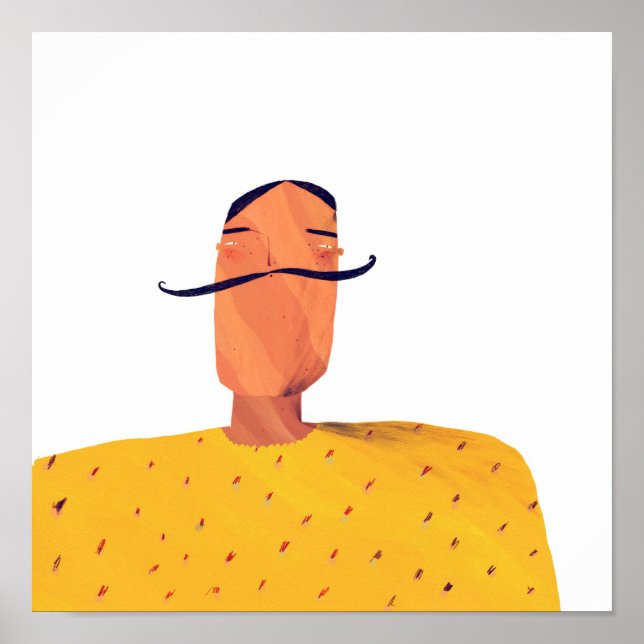 Póster Barba (Frente)