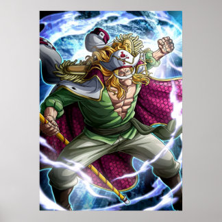 Póster Barba blanca