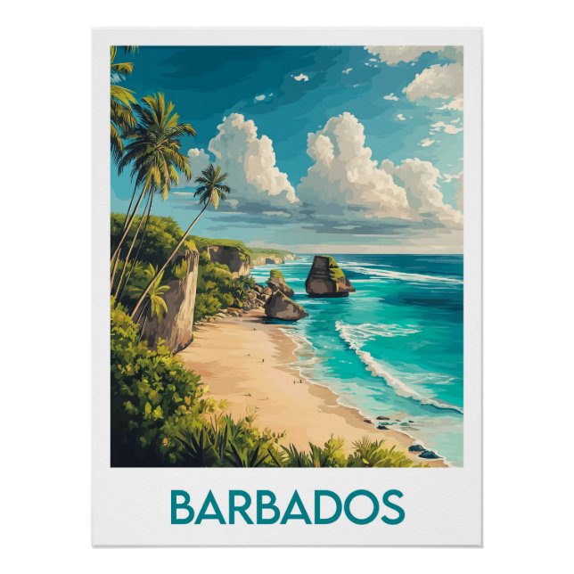 Poster Barbados (Anverso)