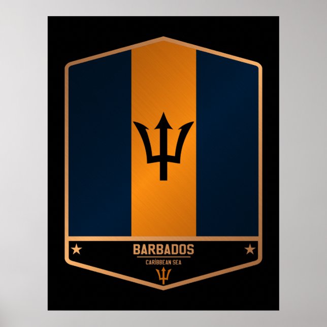 Póster Barbados (Frente)