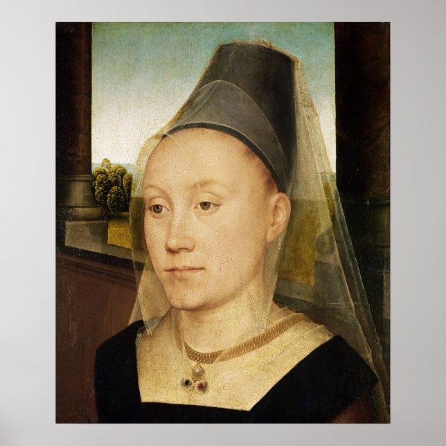 Póster Barbara de Vlaenderberch, c.1472-75 (Frente)