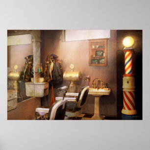 Póster Barber - Cárber del sótano