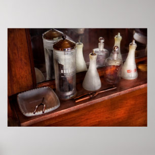 Póster Barber - En el mostrador