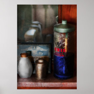 Póster Barber - Equipo de corte de pelo