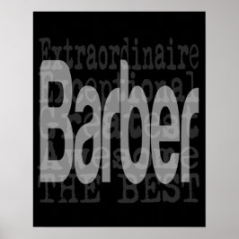 Póster Barber Extraordinaire