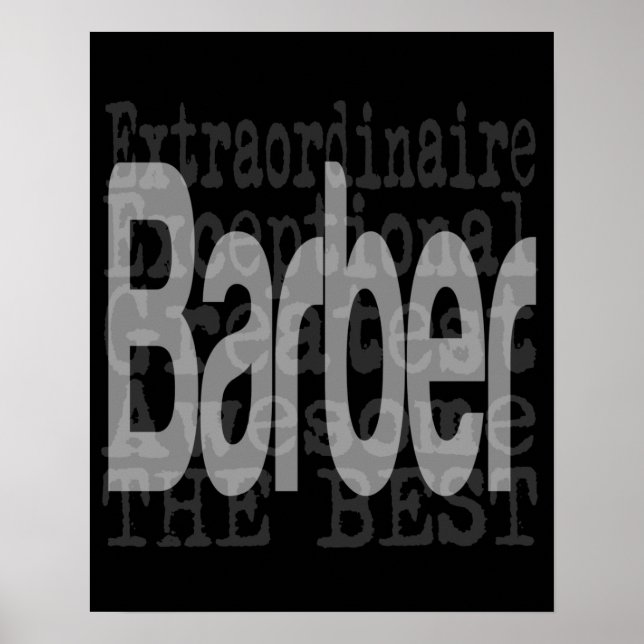 Póster Barber Extraordinaire (Frente)