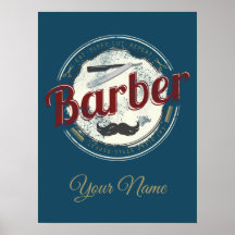 Barber Hair Hustler Hairdresser Retro Hairstylista