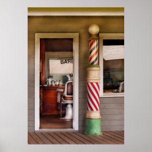 Póster Barber - Necesito un corte de pelo