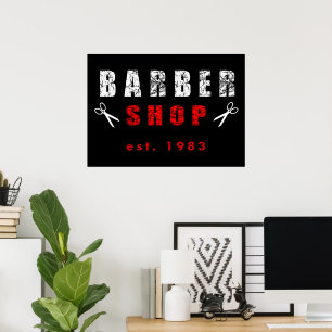 Póster Barber-shop