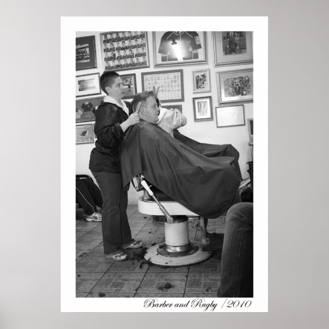 Póster Barber Shop (Frente)