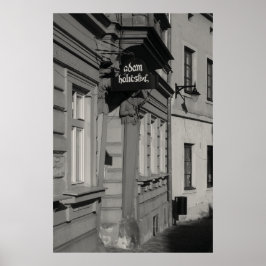 Póster Barbería Única