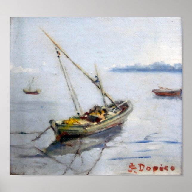 Póster Barca/Small boat (Frente)