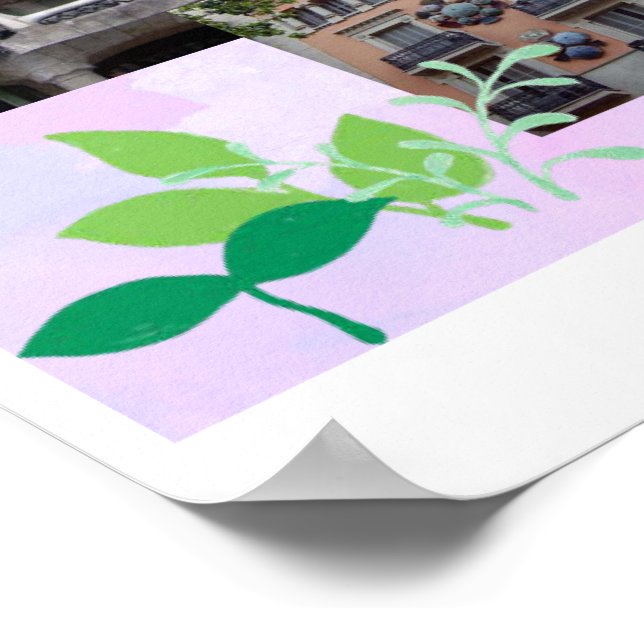 Póster Barcelona (Esquina)