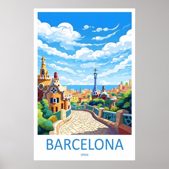 Póster Barcelona 10 (Frente)