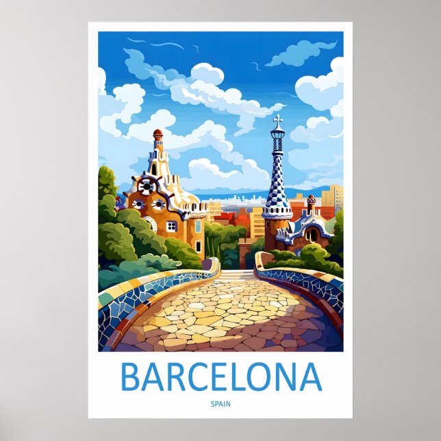 Póster Barcelona 18 (Frente)