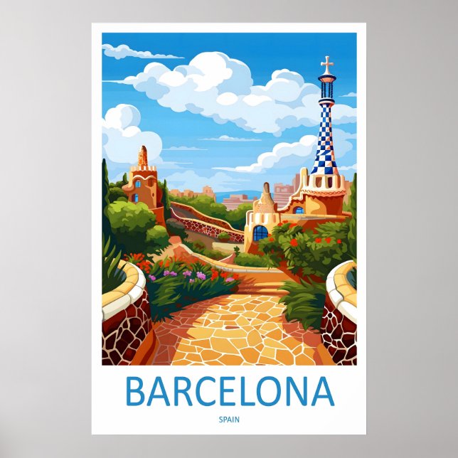 Póster Barcelona 3 (Frente)