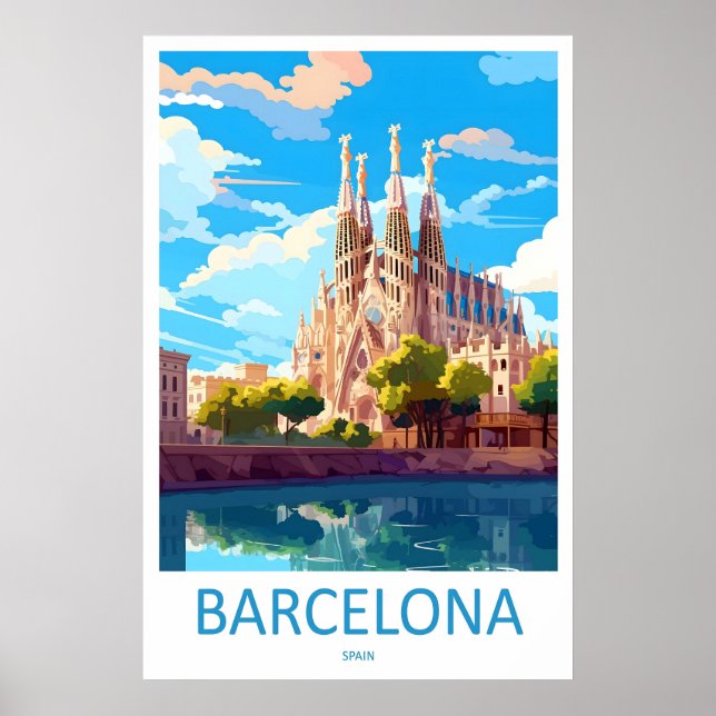 Póster Barcelona 8 (Frente)