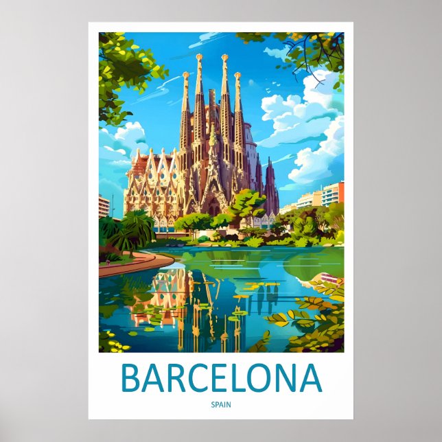 Póster Barcelona 9 (Frente)