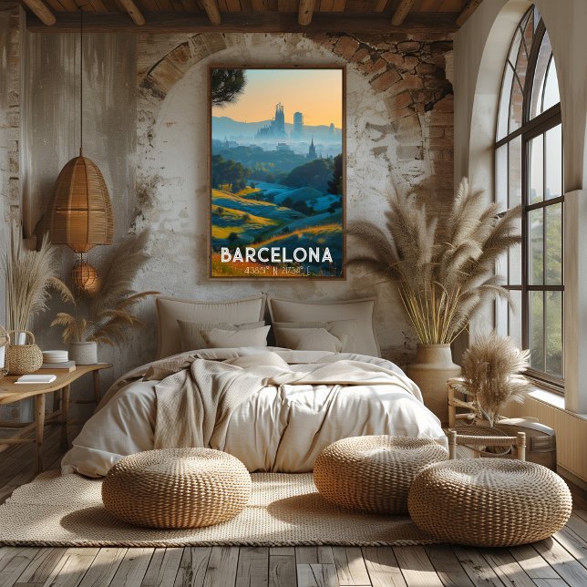 Póster Barcelona: Ciudad de Gaudí Naturaleza Arquitectura (Subido por el creador)