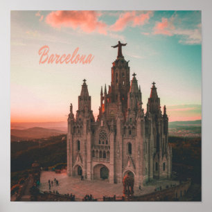 Póster Barcelona España