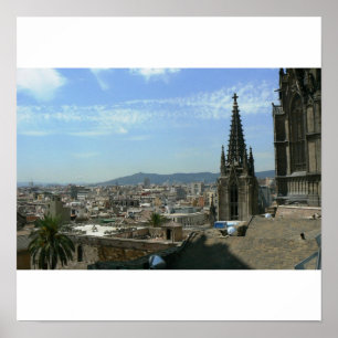 Póster Barcelona, España