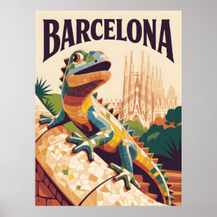 Póster Barcelona España