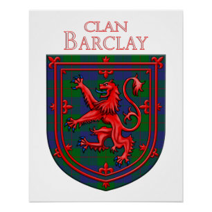 Póster Barclay Hunting Tartan Scottish Plaid
