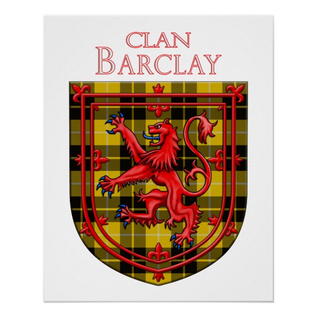 Póster Barclay Vestido Tartan Scottish Plaid (Anverso)