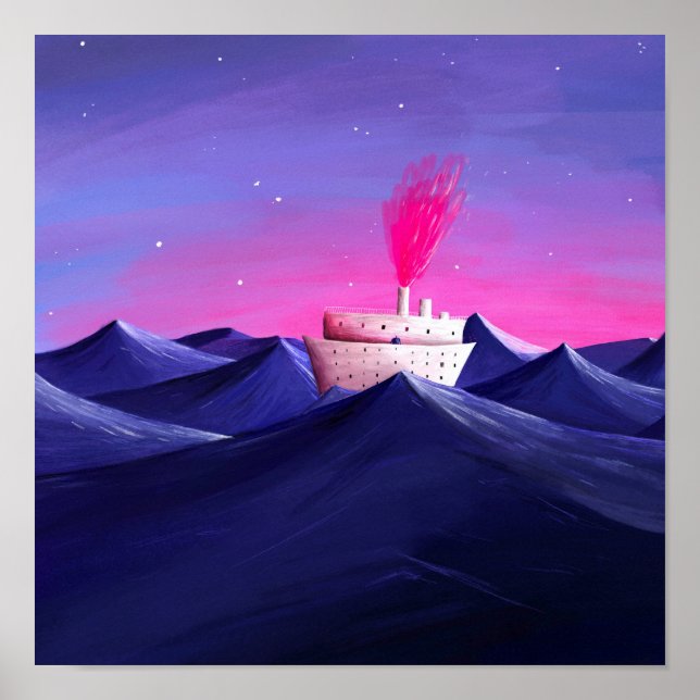 Póster Barco (Frente)