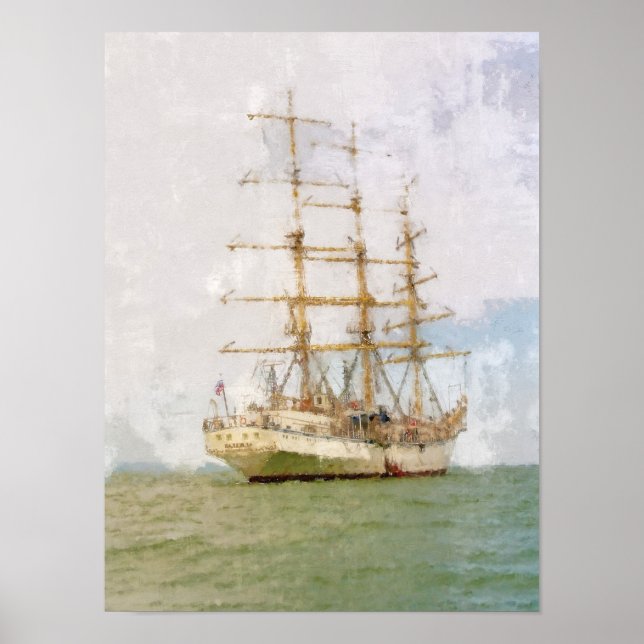 Póster Barco (Frente)