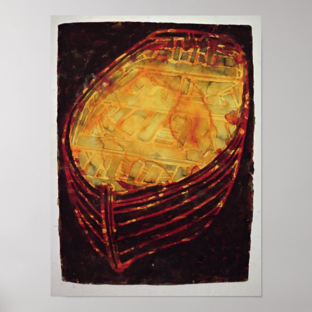 Póster Barco amarillo 2007 (Frente)