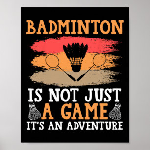 Póster Barco Badminton