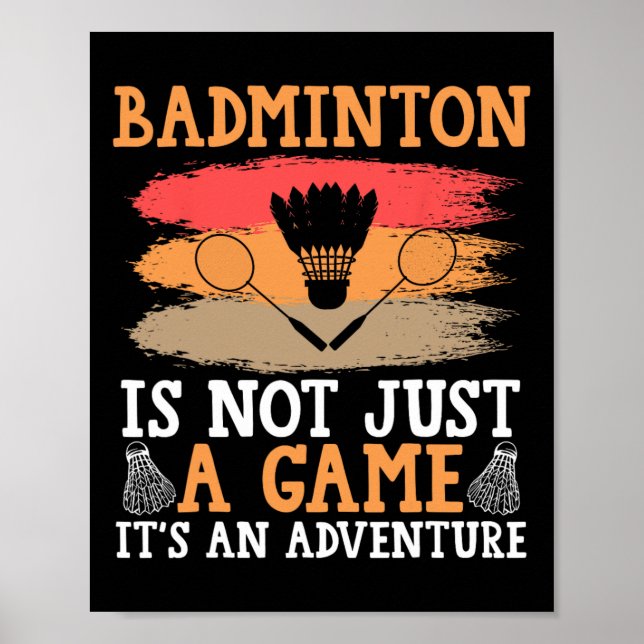 Póster Barco Badminton (Frente)