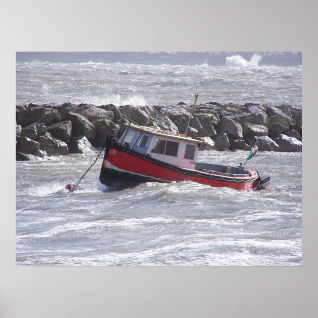 PÓSTER BARCO DE BOCA. (Frente)