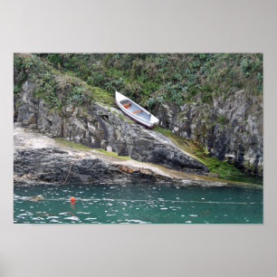 Póster Barco de Cornwall