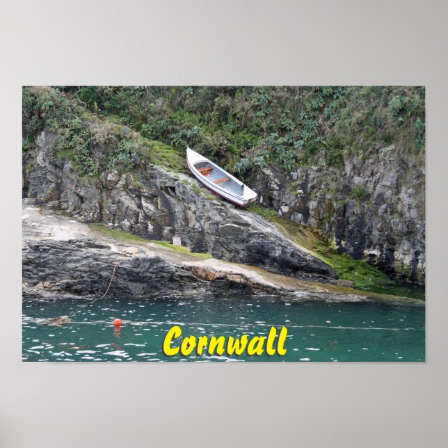 Póster Barco de Cornwall (Frente)
