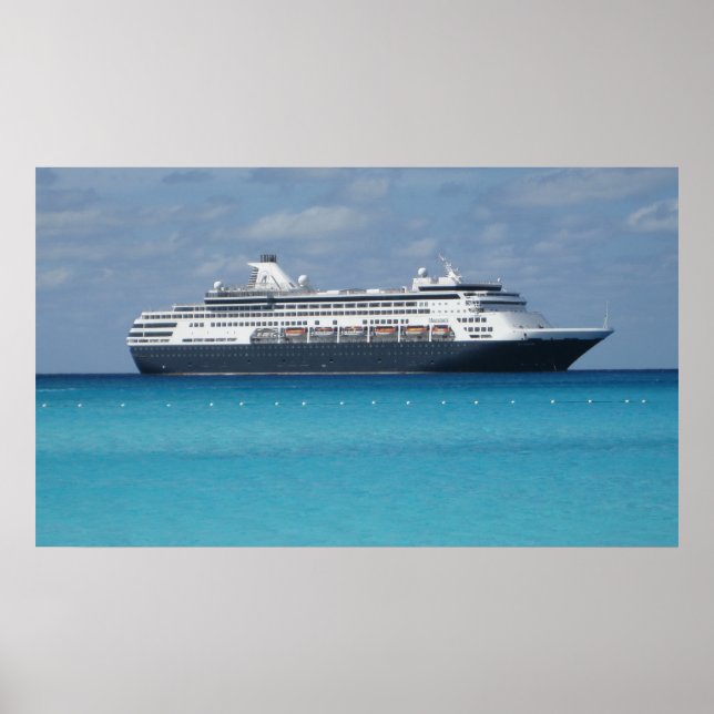 Póster Barco de crucero (Frente)