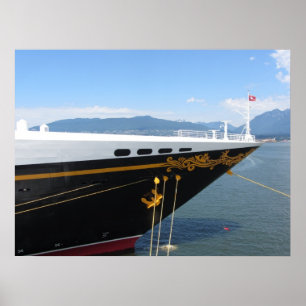 Póster Barco de crucero