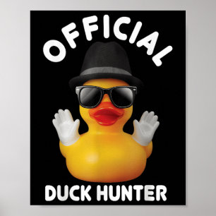 Póster Barco de crucero de pato genial Pato de goma diver