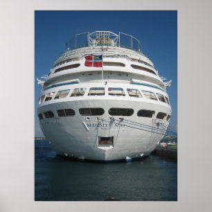 Póster Barco de cruceros