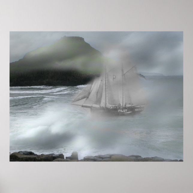 Póster Barco de gafas (Frente)