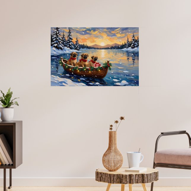 Póster Barco de Navidad de Pekín Fiesta (Salón 3)