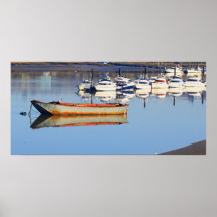 Póster Barco de pesca viejo