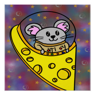 Póster barco de ratón