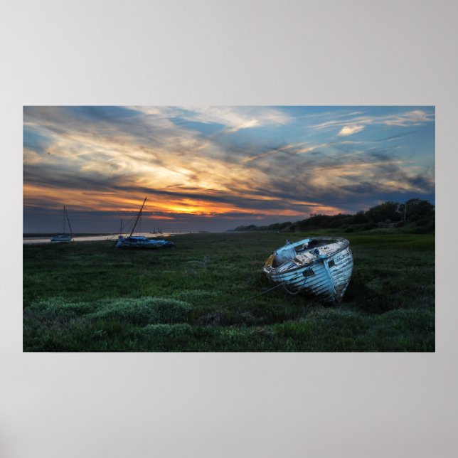 Póster Barco de sol (Frente)