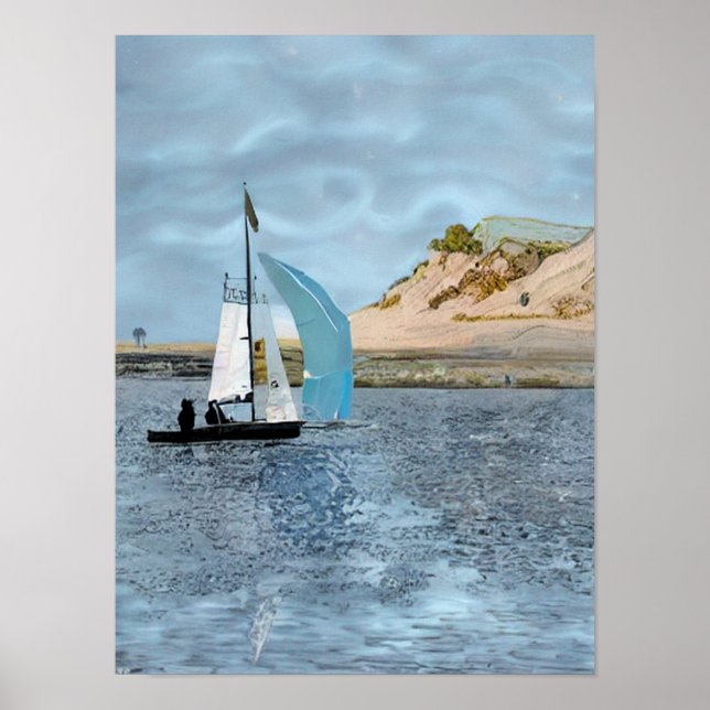 PÓSTER BARCO DE VELA (Frente)