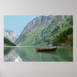 Póster Barco del poster de Vikingos